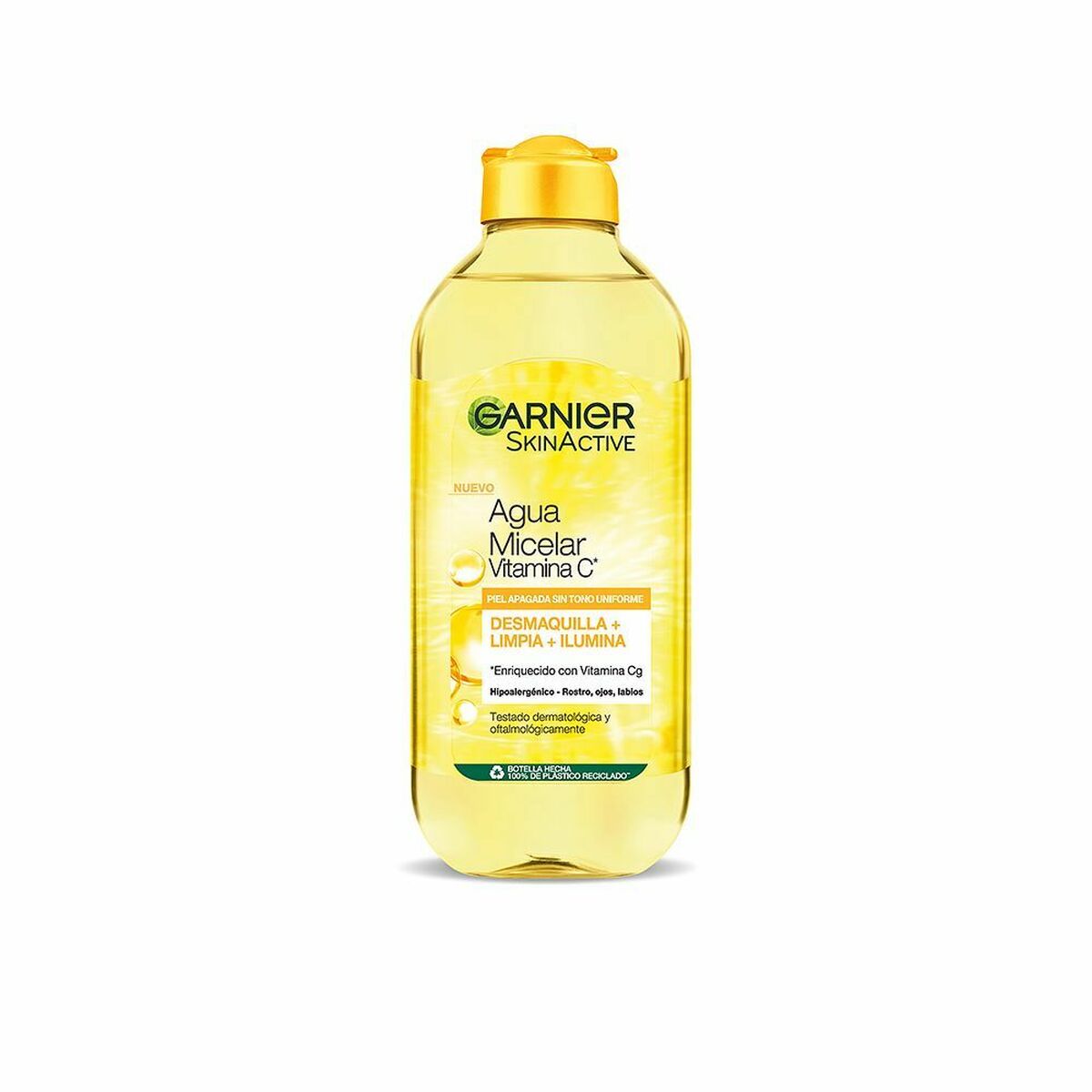 GARNIER SKINACTIVE VITAMINA C agua micelar 400 ml
