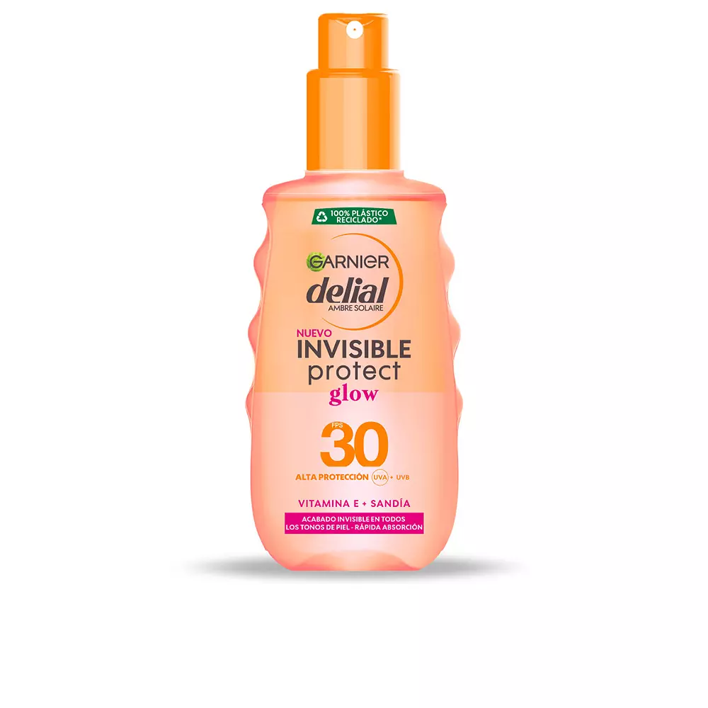 Garnier Invisible Protect Glow Αντηλιακή Κρέμα για το Σώμα SPF30 σε Spray 150ml