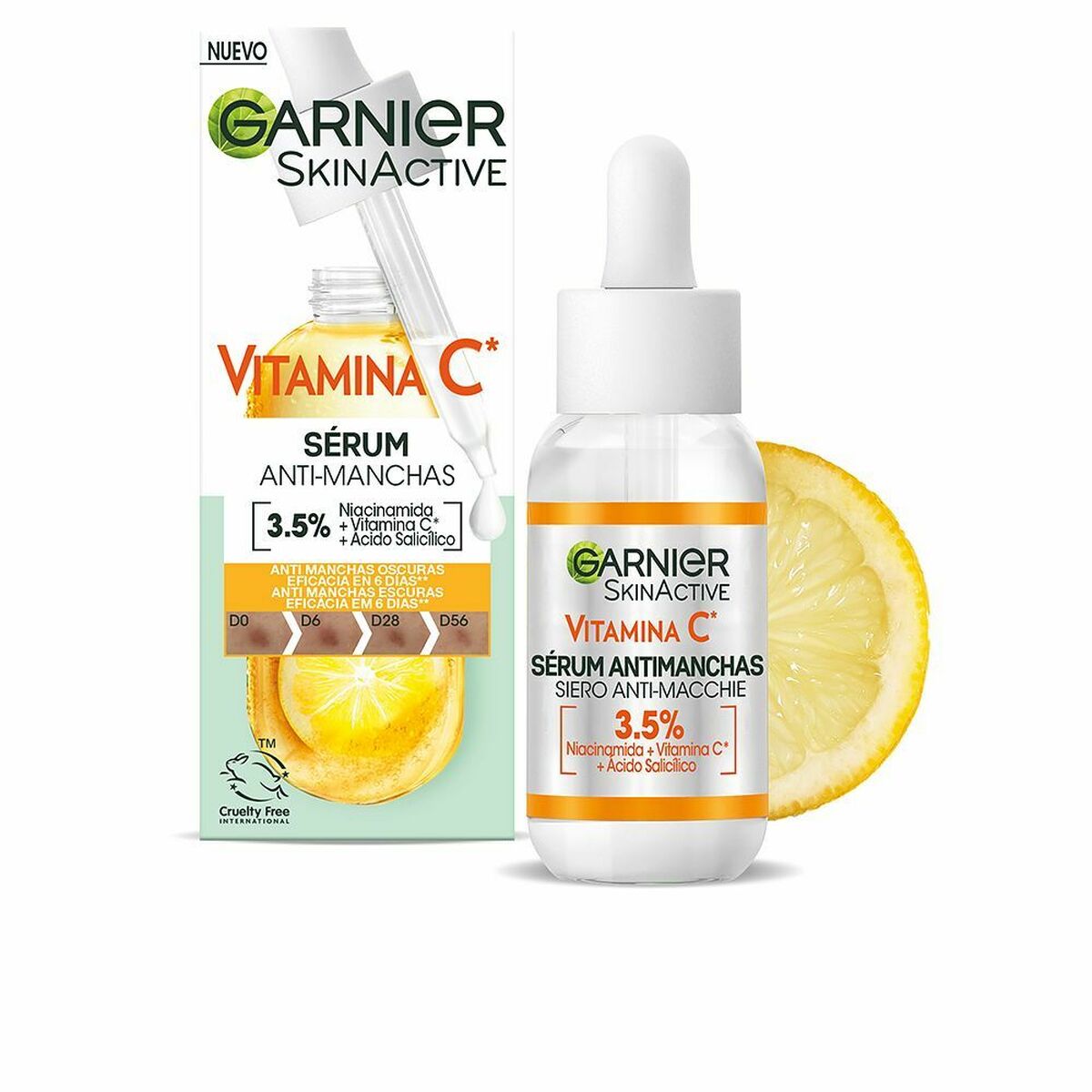GARNIER SKINACTIVE VITAMINA C sérum antimanchas 30 ml