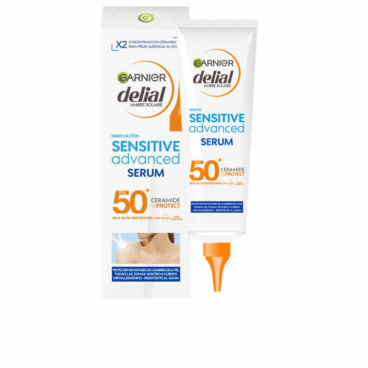GARNIER SENSITIVE ADVANCED serum corporal SPF50+ 125 ml