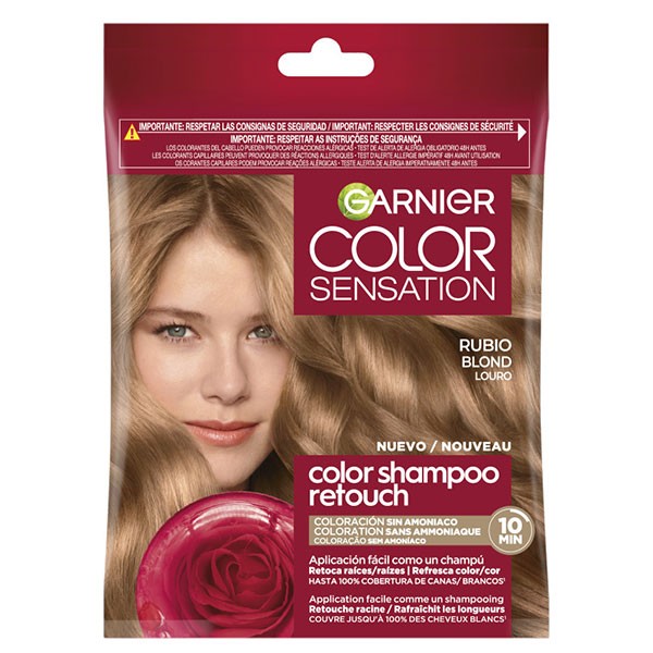 GARNIER COLOR SENSATION shampoo #7.0blonde 3 u