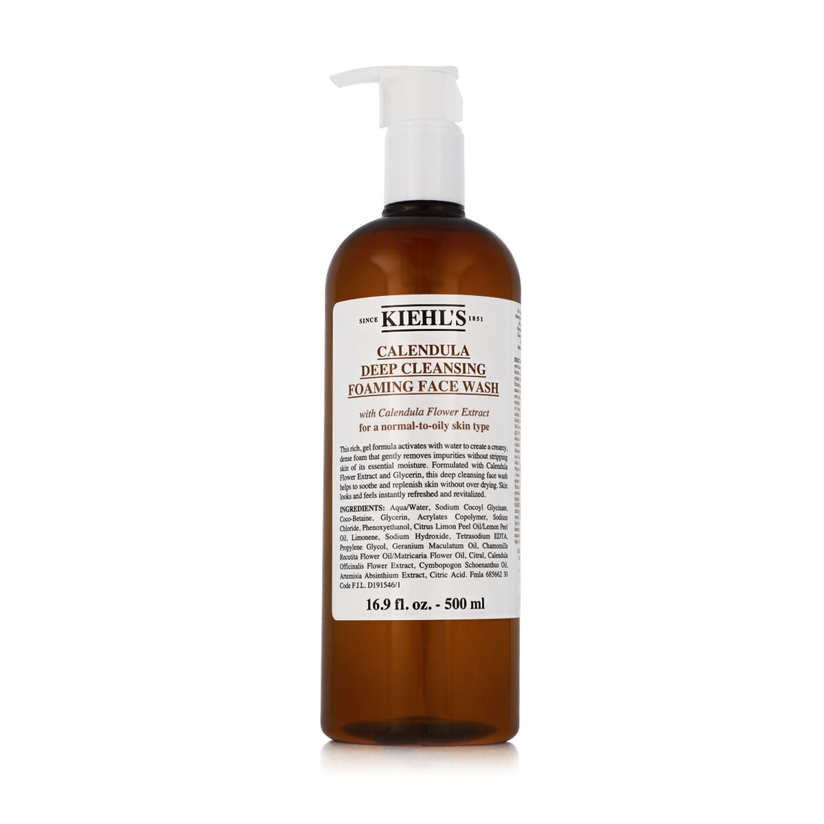 Kiehl's Calendula Deep Cleansing Foaming Face Wash  500 ml