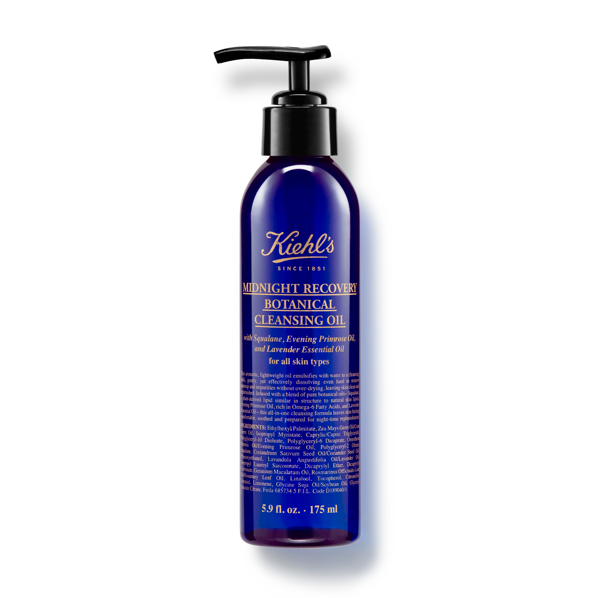 Kiehl's Midnight Recovery Botanical Cleansing Oil   175 ml