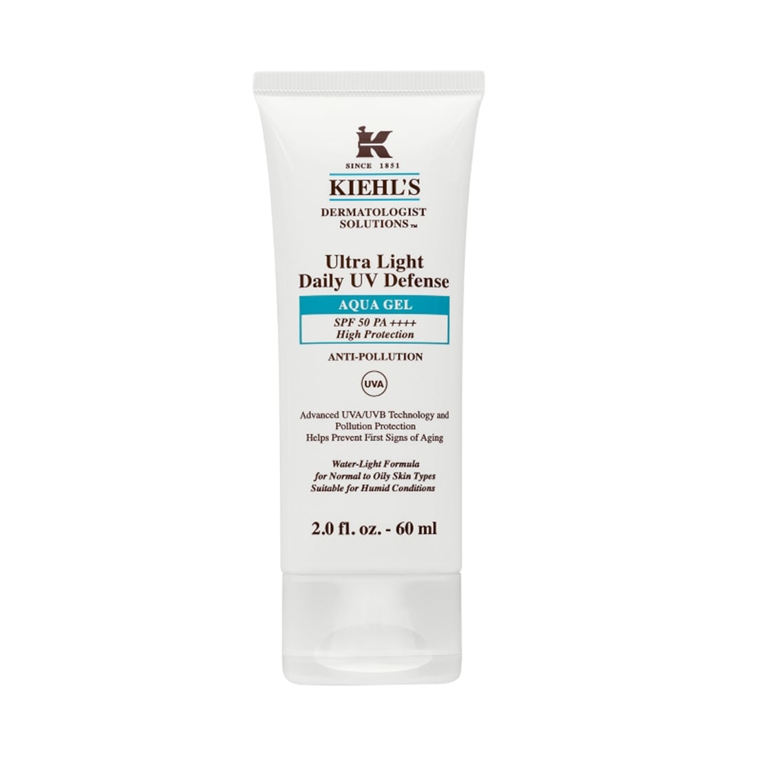 Kiehl's D.S. Ultra Light Daily UV Defense Aqua Gel SPF50  60 ml
