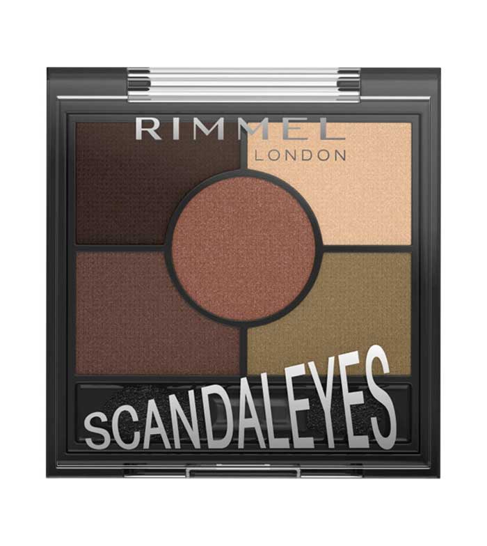 RIMMEL LONDON SCANDALEYES shadow palette #002-brixton brown 3.80 gr