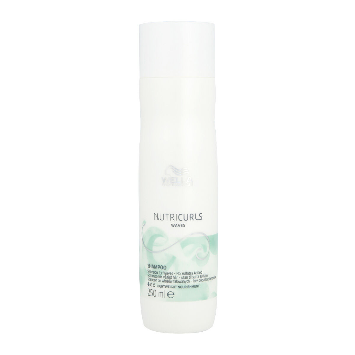 Wella Nutricurls Waves Shampoo   250 ml