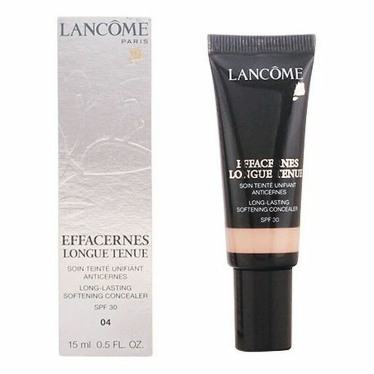 Lancome Effacernes Longue Tenue Softening Concealer SPF30 - #04 Beige Rose   15 ml