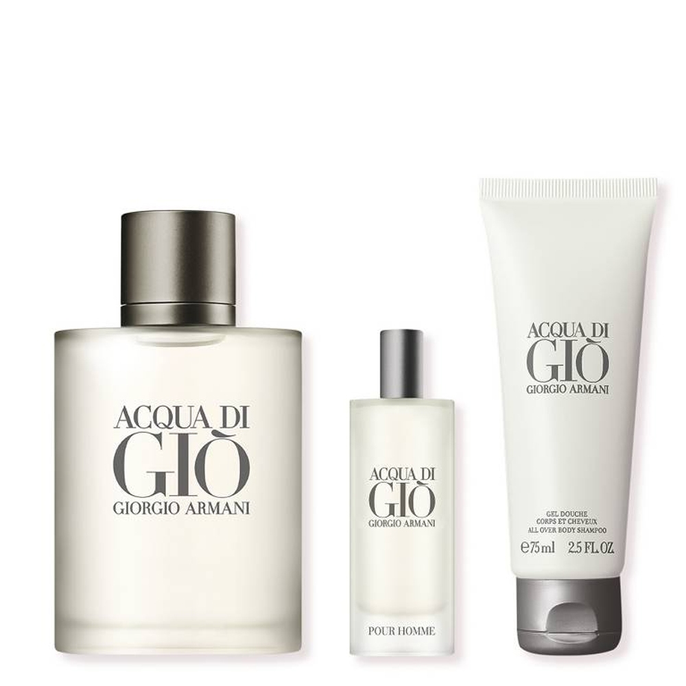 Armani Acqua di Gio M Set - EdT 100 ml + EdT 15 ml + sh/gel 75 ml
