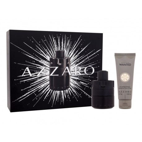 Azzaro The Most Wanted Intense GiftsetEdp Spray 50ml/Body lotion 75ml  set x 125 ml
