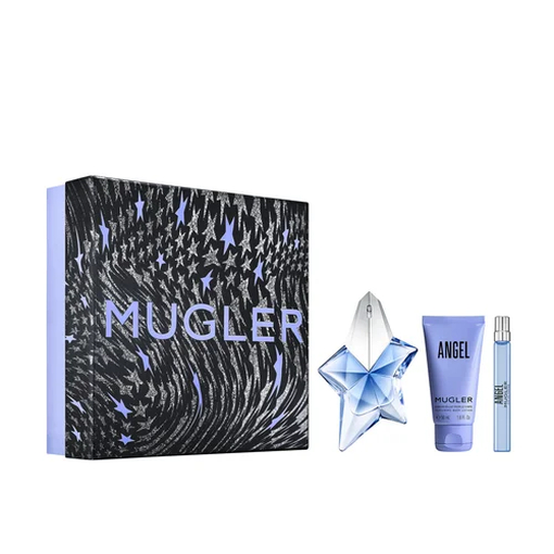 Thierry Mugler Angel Giftset Edp Spray 50ml/Edp Spray 10ml/Lotion 50ml   set x 110 ml