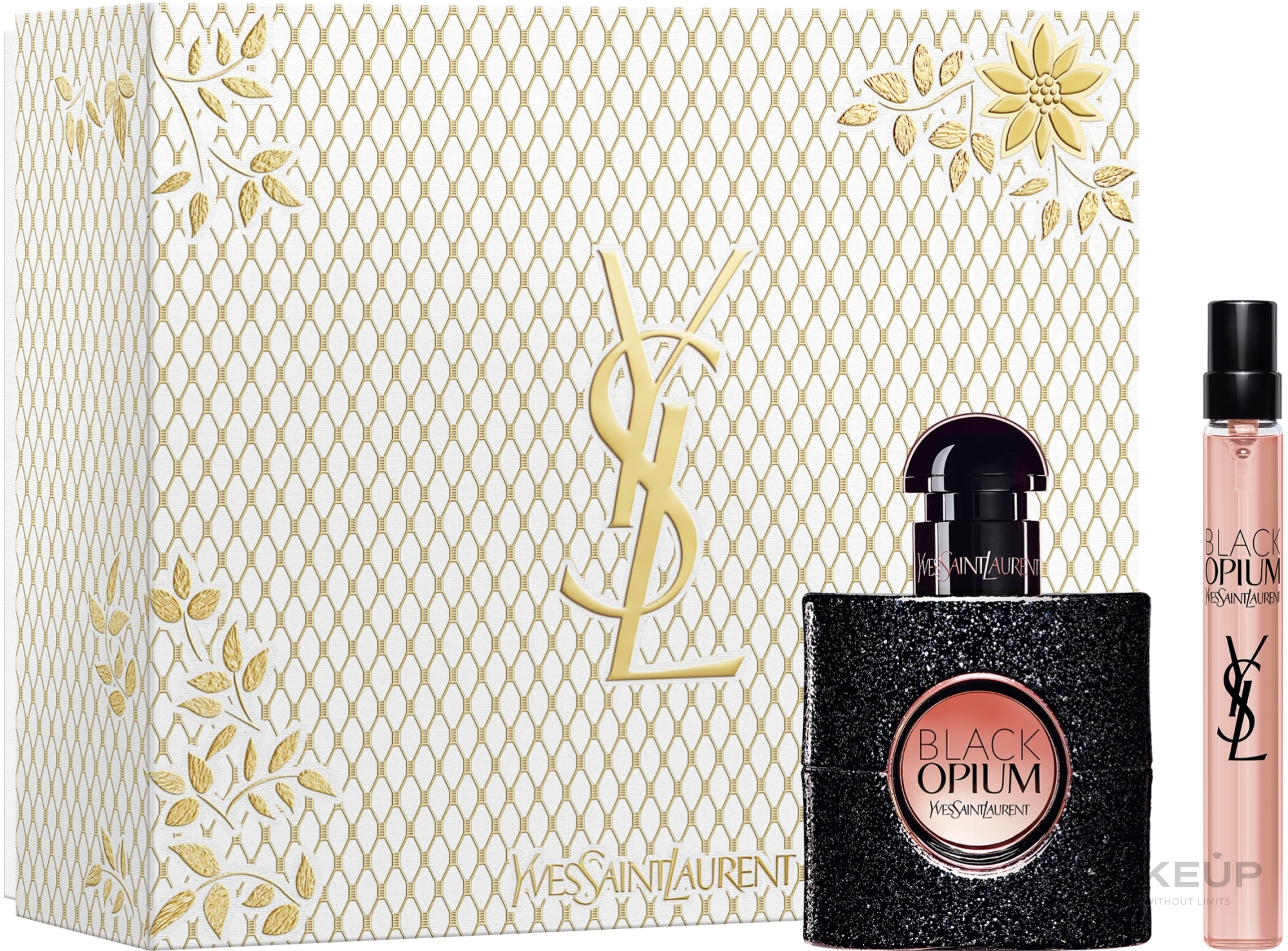 YSL Black Opium Giftset Edp Spray 30ml/Edp Spray 10ml   set x 40 ml