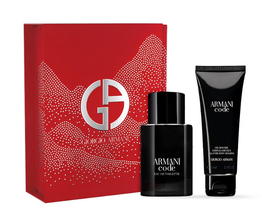 Armani Code Pour Homme Giftset Edp Spray 50ml/ Shower Gel 75ml   set x 125 ml