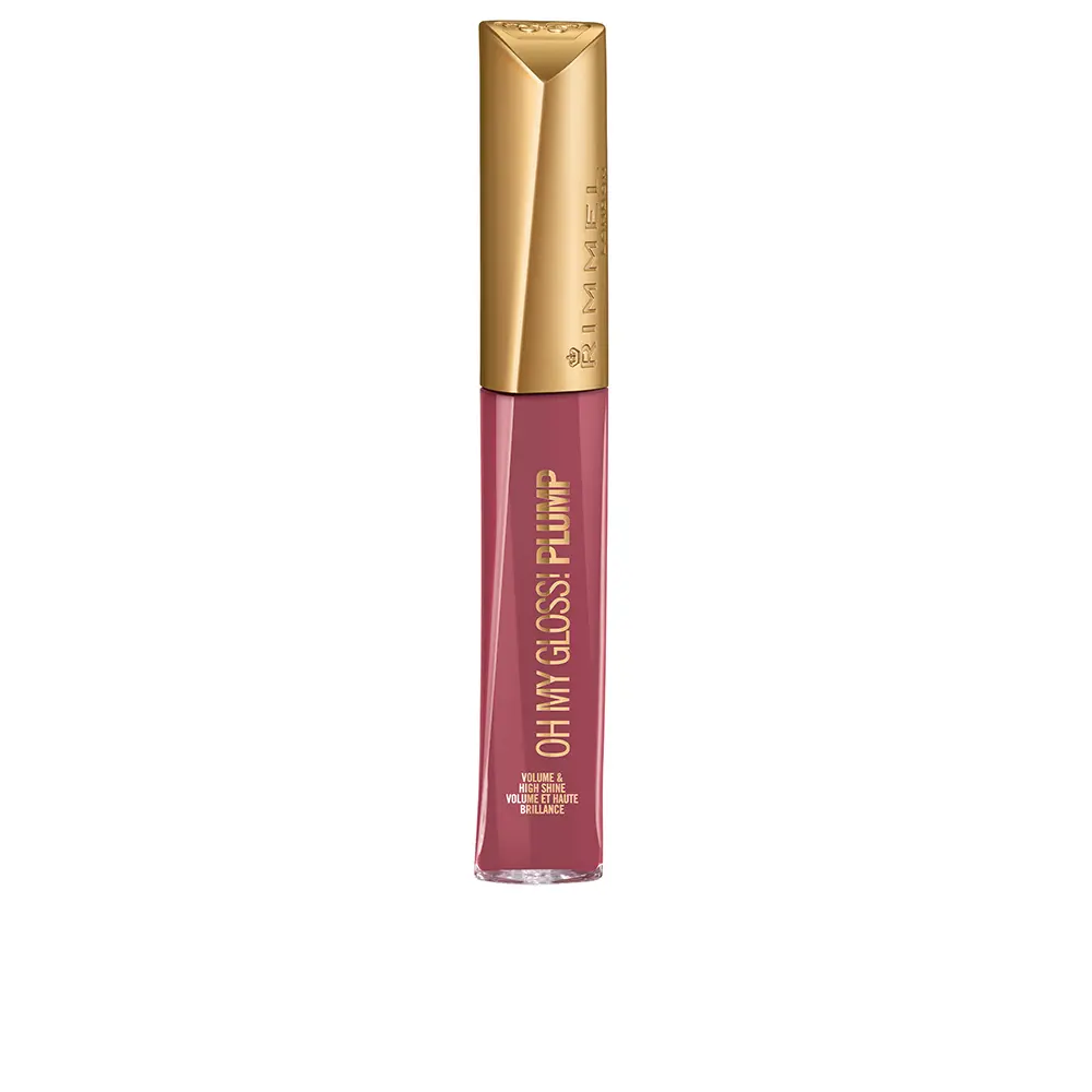 RIMMEL LONDON OH MY GLOSS! PLUMP lip gloss #211-Mauve Mama 7 ml