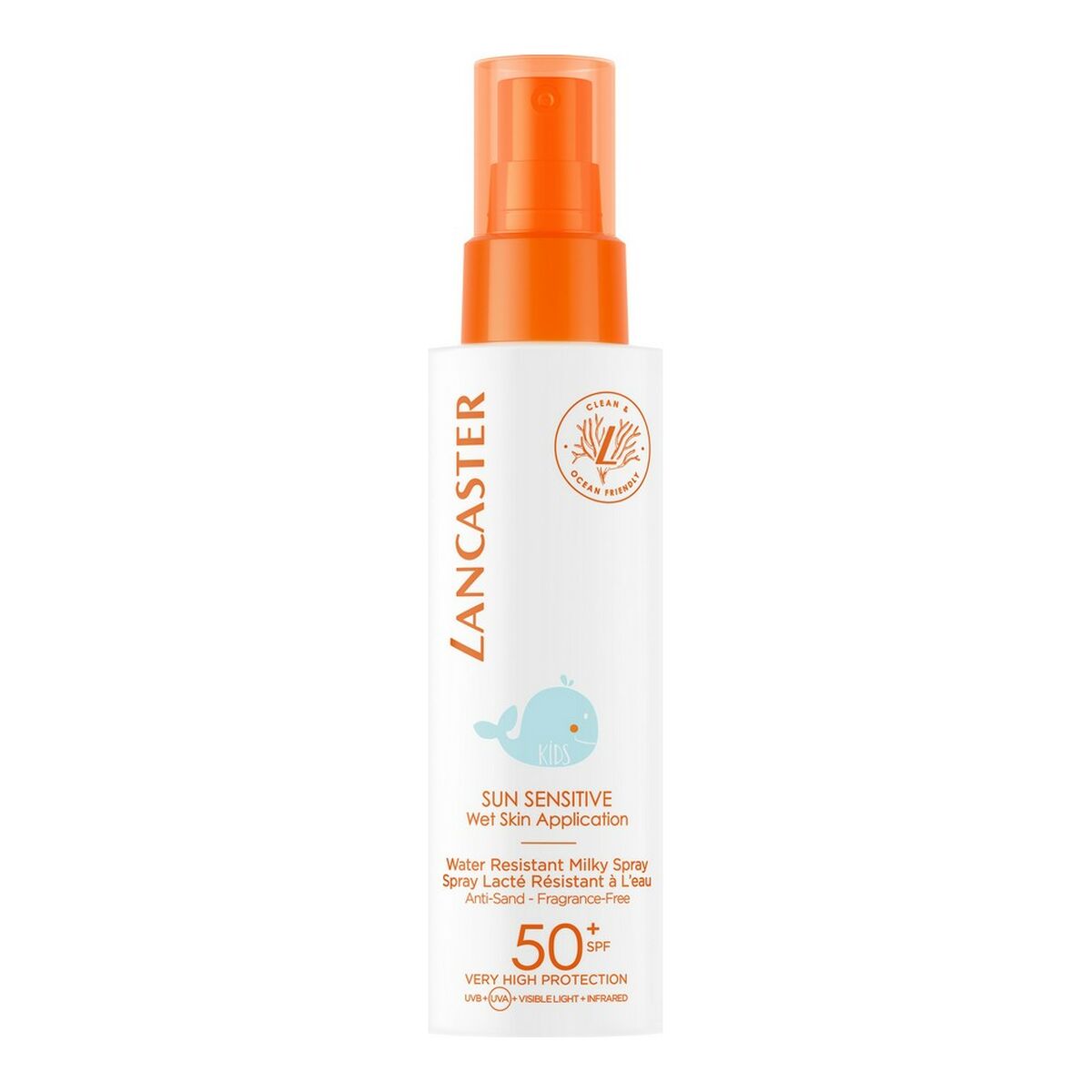 Lancaster Kids Sun Sensitive Milky Spray SPF50 Water Resistant   150 ml
