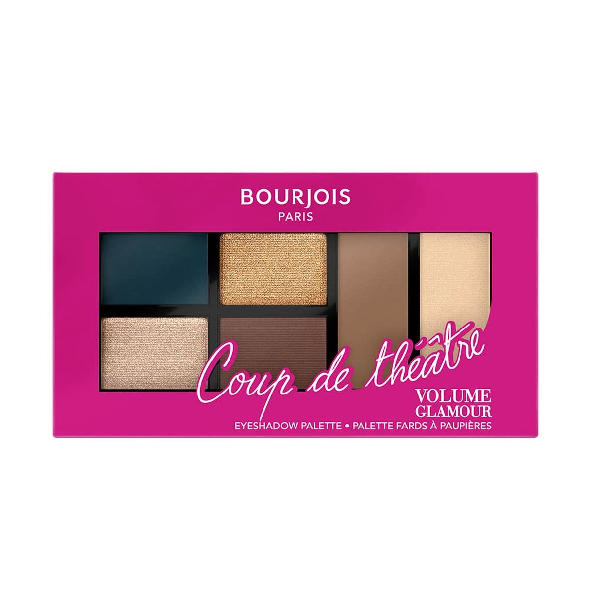 Παλέτα Σκιάς Mατιών Bourjois Volume Glamour 02-cheeky (8,4 g)