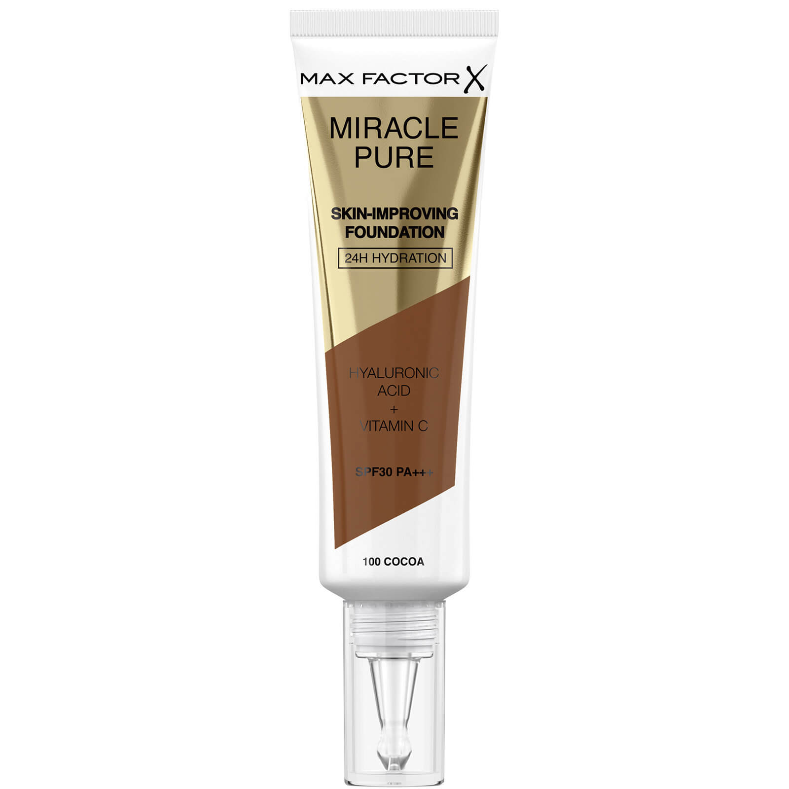 Max Factor Miracle Pure Skin Improving Foundation #100 Cocoa   30 ml