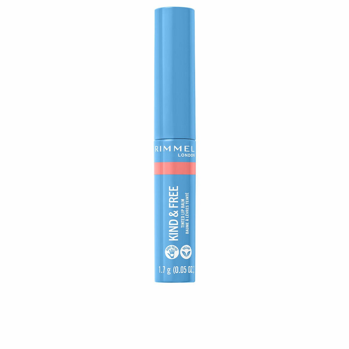 Βάλσαμο για Χείλη με Χρώμα Rimmel London Kind & Free Nº 004-hibiscus blaze (1,7 g)