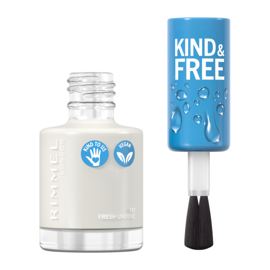 RIMMEL LONDON KIND & FREE nail polish #151-fresh undone 8 ml