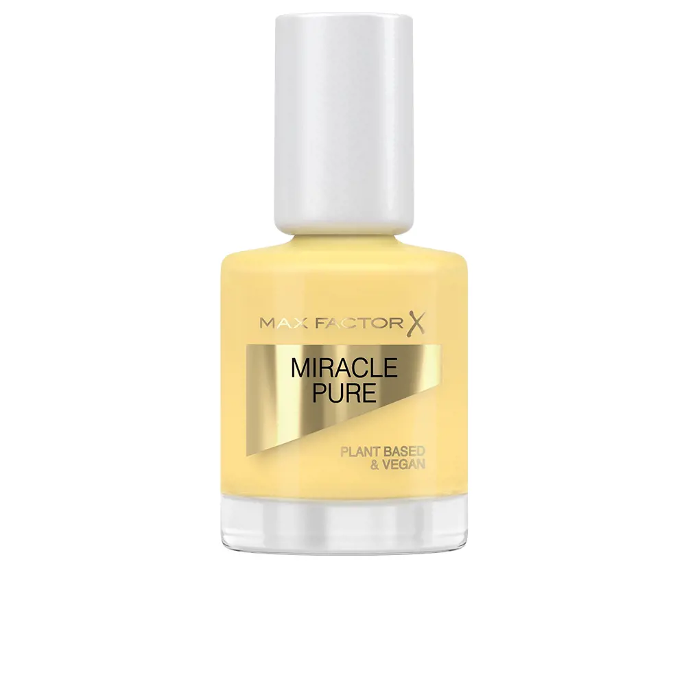 MAX FACTOR MIRACLE PURE nail polish #500-lemon tea 12 ml