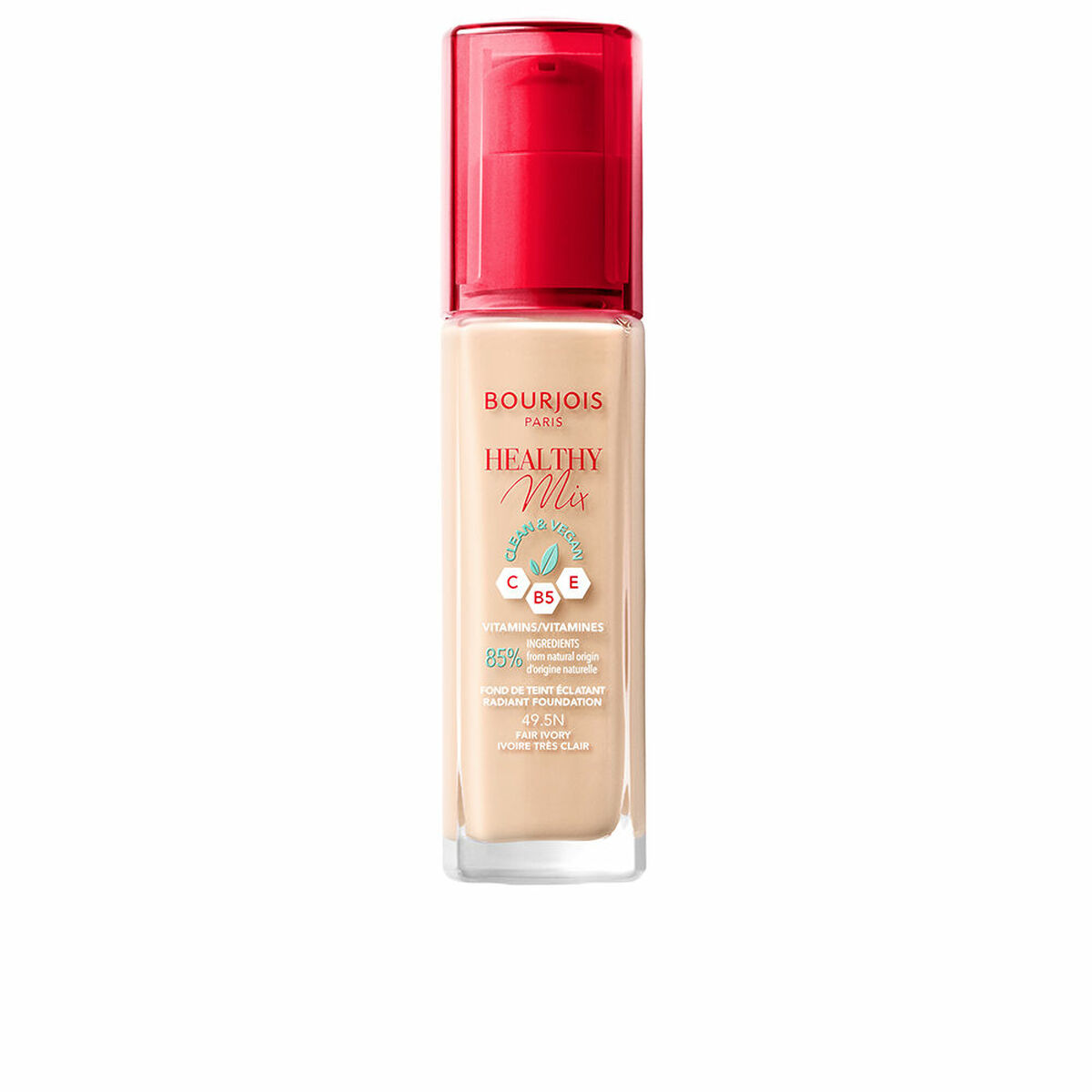 BOURJOIS HEALTHY MIX makeup base #49.5N-fair ivory 30 ml