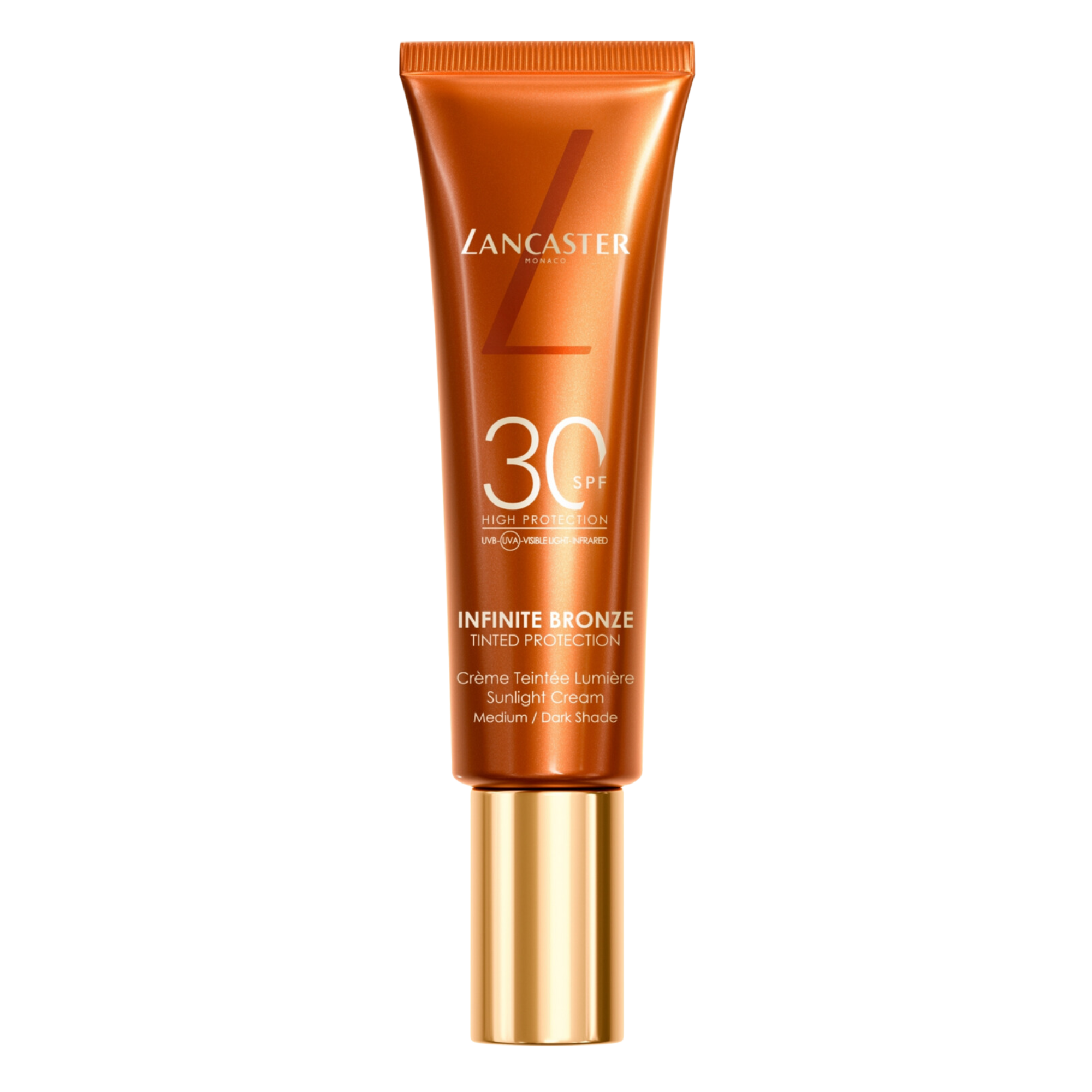 LANCASTER INFINITE BRONZE tinted sun cream SPF30 #Medium 50 ml