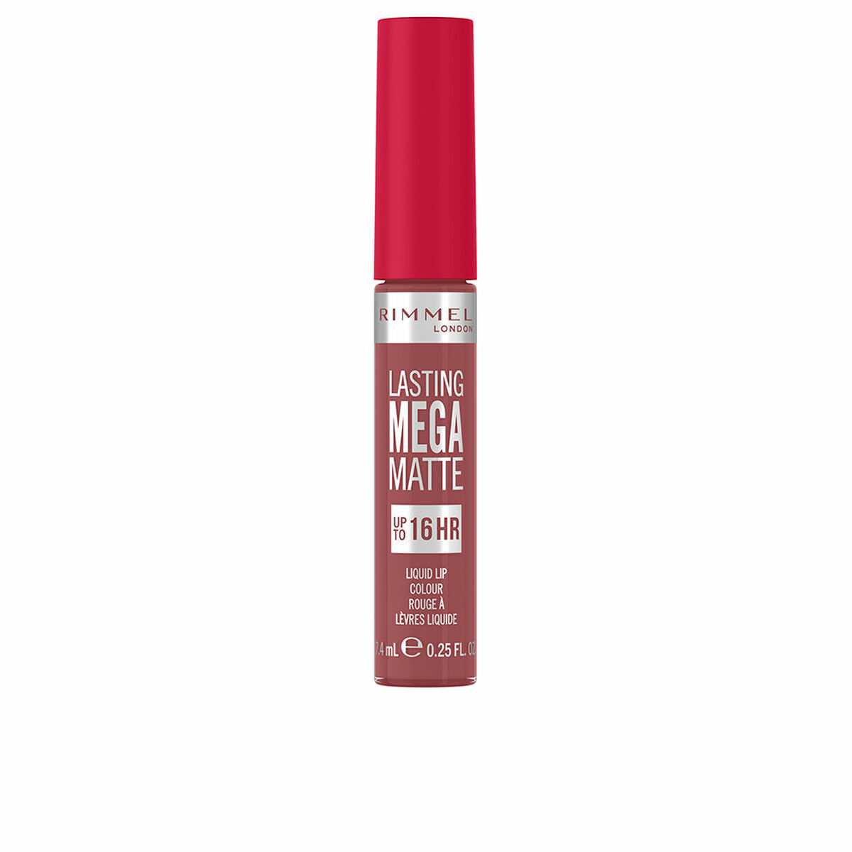 RIMMEL LONDON LASTING MEGA MATTE liquid lip color #210-rose & shine 7.4 ml