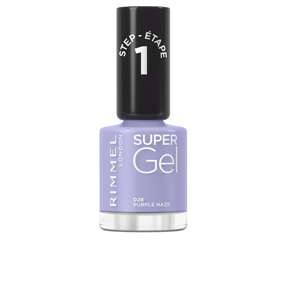 RIMMEL LONDON SUPER GEL nail polish #028-purple haze 12 ml