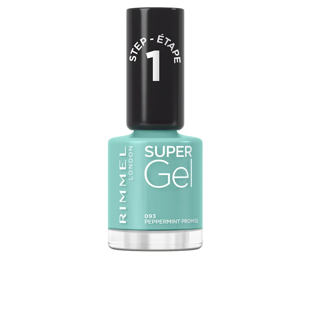 RIMMEL LONDON SUPER GEL nail polish #093-peppermint promise 12 ml