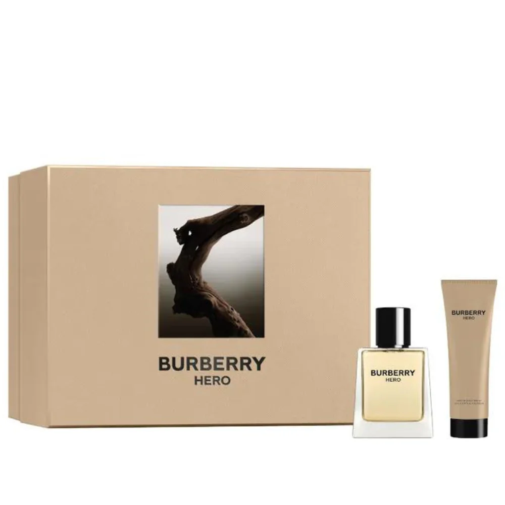 Burberry Hero Giftset Edt Spray 50ml/Shower Gel 75ml   set x 125 ml