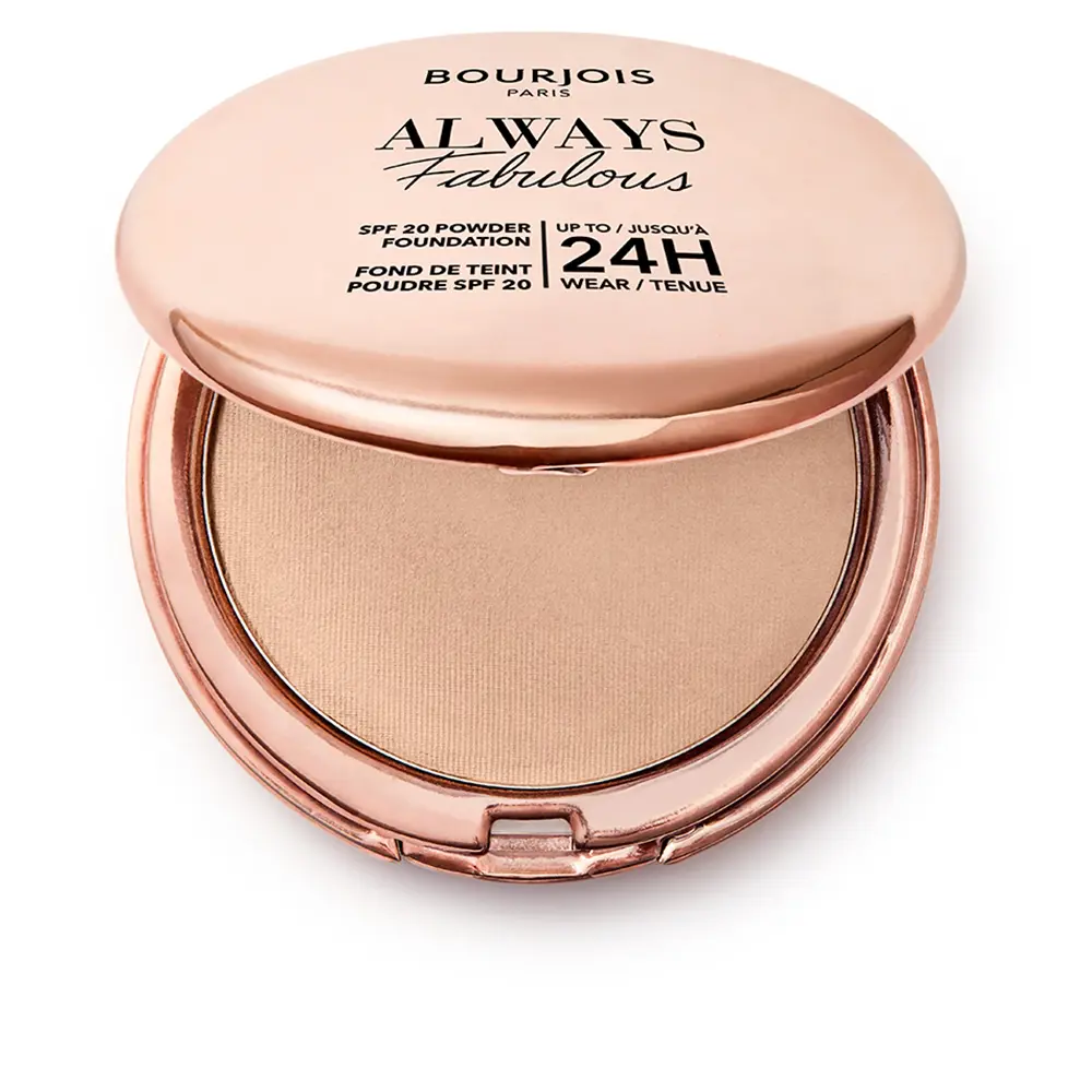 BOURJOIS ALWAYS FABULOUS powder makeup base SPF20 #300-Rose Sand 7 gr