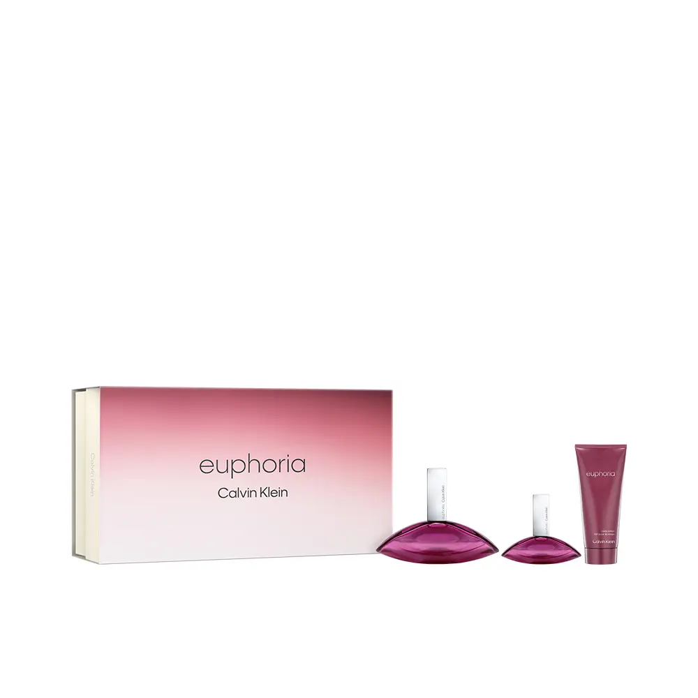 Calvin Klein Euphoria W Set - EdP 100 ml + b/lot 100 + EdP 30 ml