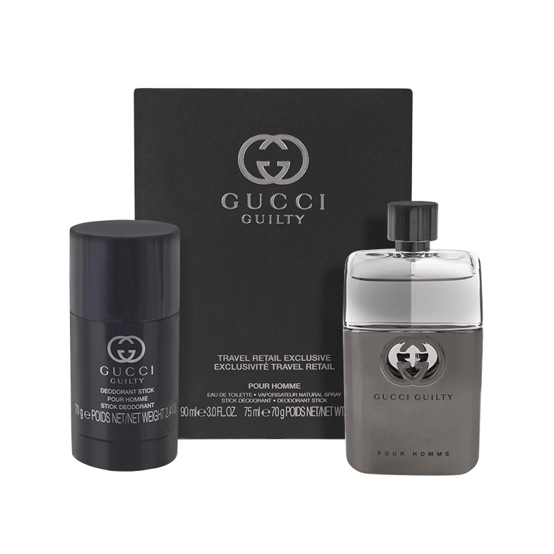 Gucci Guilty M Set - EdT 90 ml + deo stick 75 ml