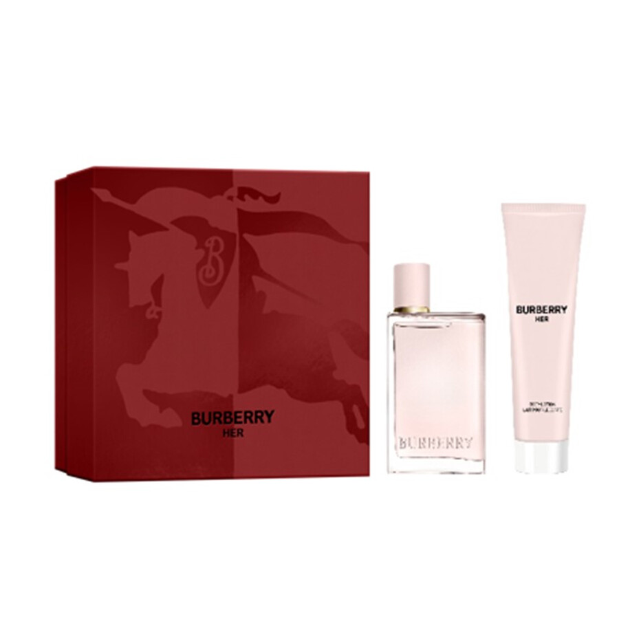 Burberry Her Giftset Edp Spray 50ml/Body Lotion 75ml   set x 125 ml