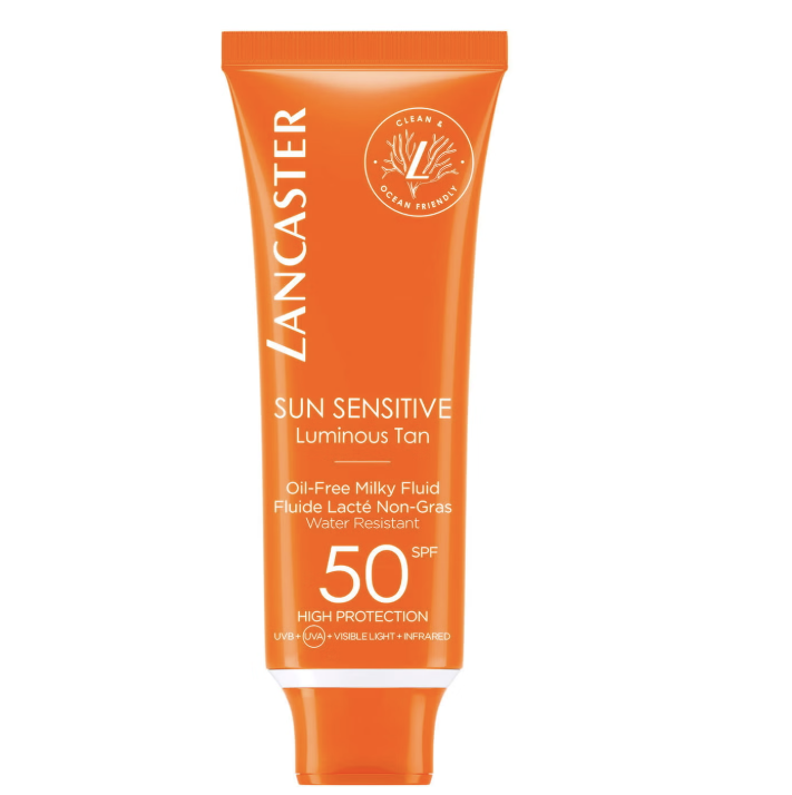 LANCASTER SUN BEAUTY mineral facial cream sensitive skin SPF50 30 ml