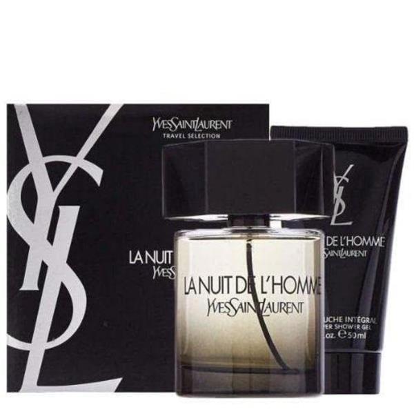 Yves Saint Laurent La Nuit de L'Homme M Set - EdT 100 ml + sh/gel 50 ml