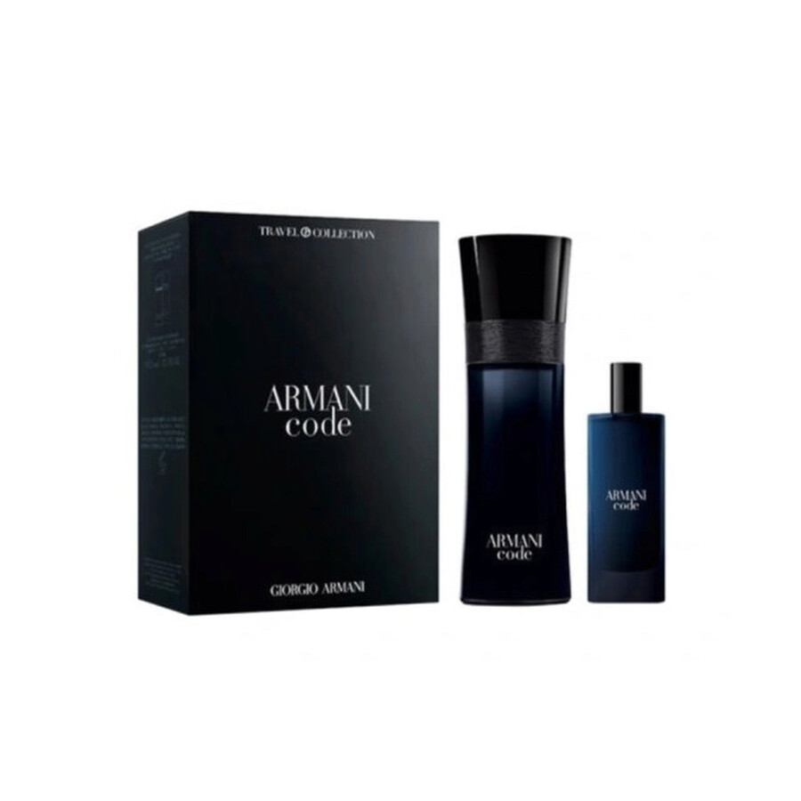 Armani Code Pour Homme Giftset Edt Spray 125ml/Edt Spray 15ml   set x 140 ml