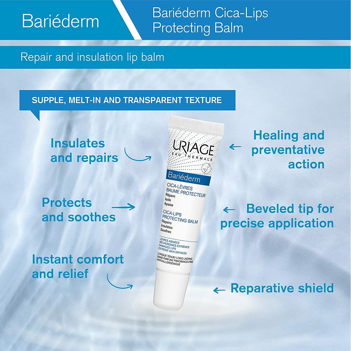 Uriage Bariederm Cica-Lips Protecting Balm   15 ml