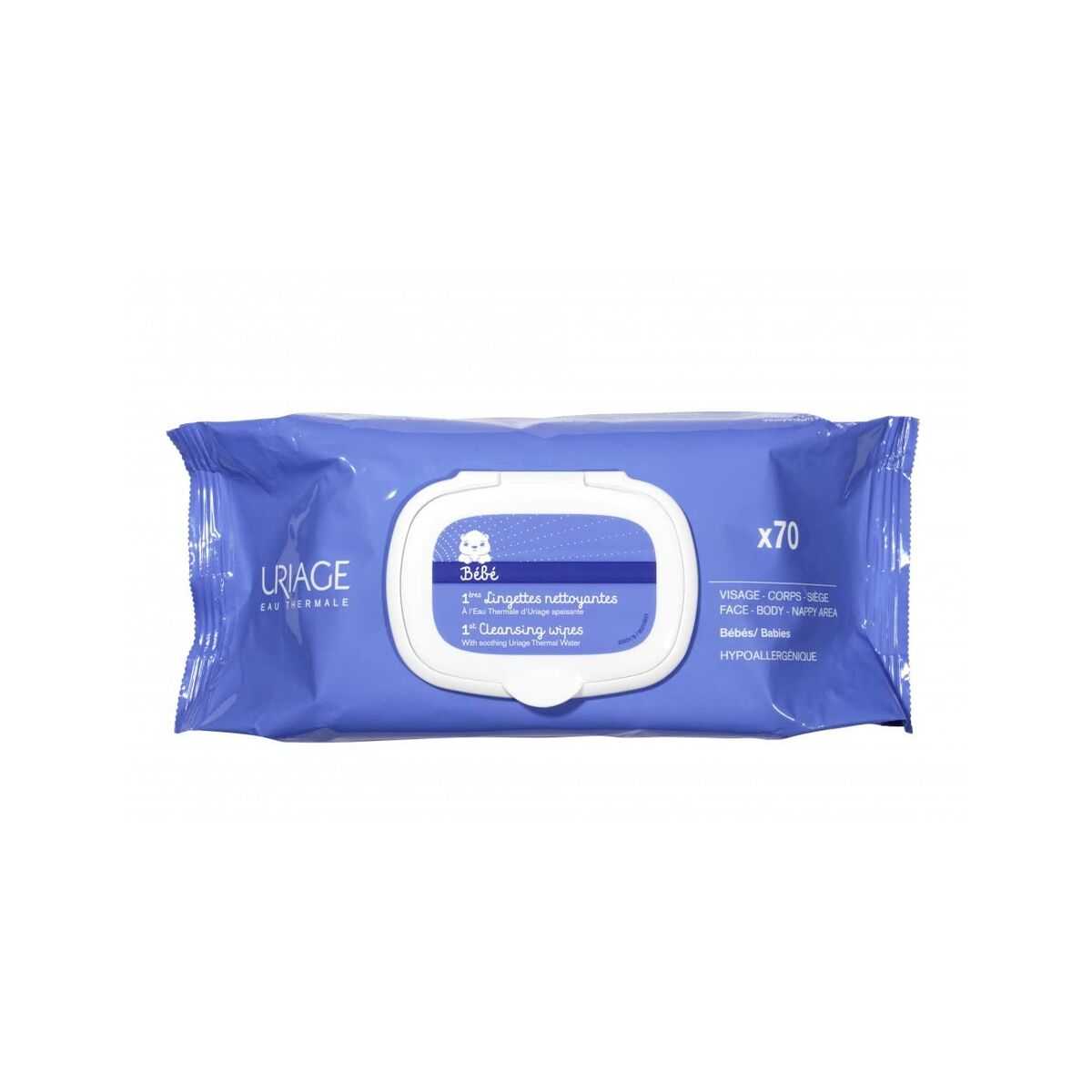 URIAGE 1ERAS cleaning wipes 70 units