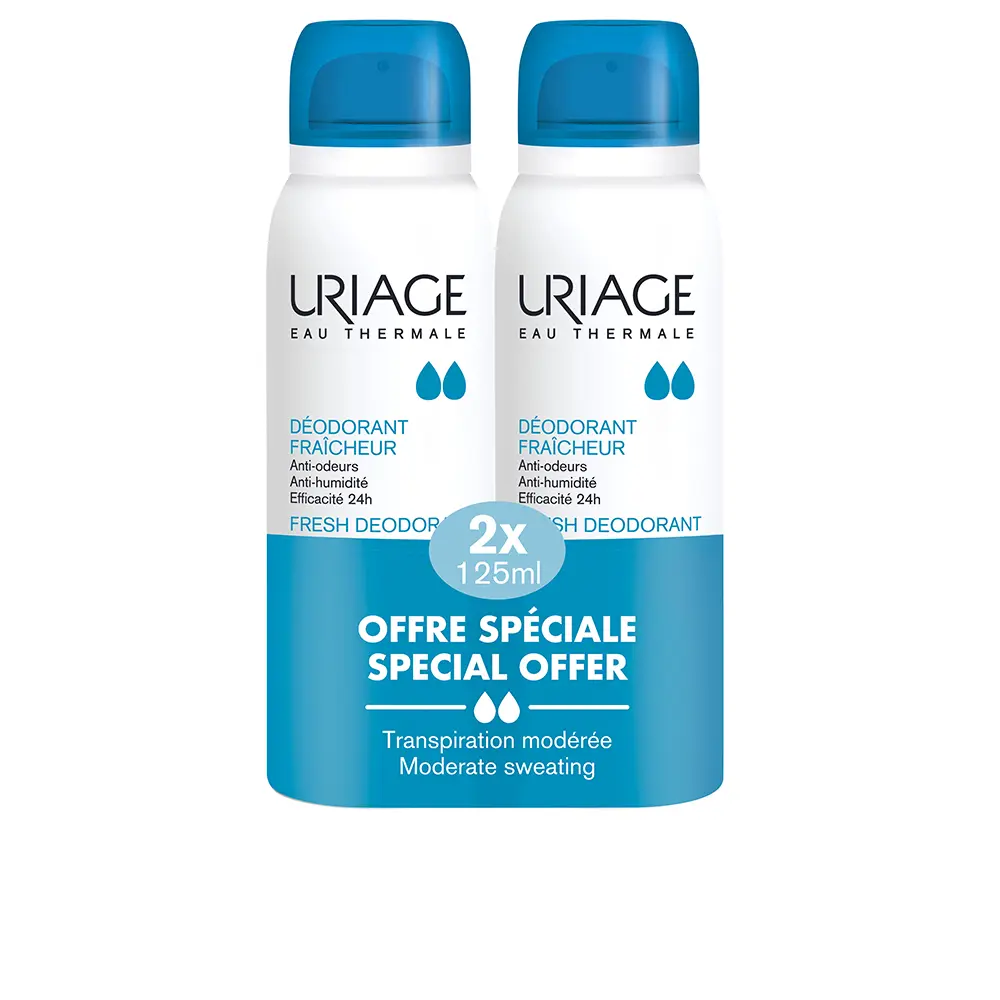 URIAGE FRESH deodorant spray duo 2 x 125 ml