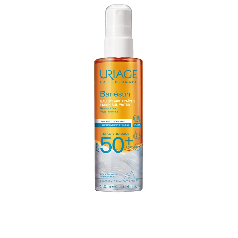 URIAGE BARIÉSUN refreshing sun water SPF50+ 200 ml