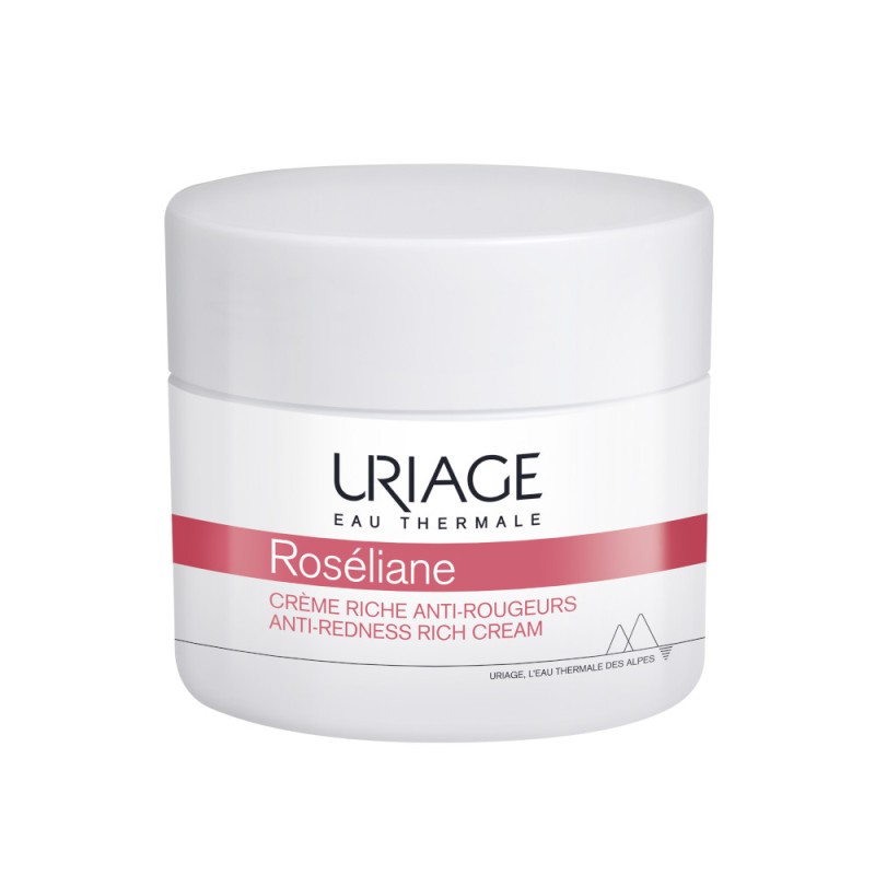 URIAGE Roseliane Anti-redness Rich Cream with Shea Butter, Ginseng and Algae Extracts 50 ml