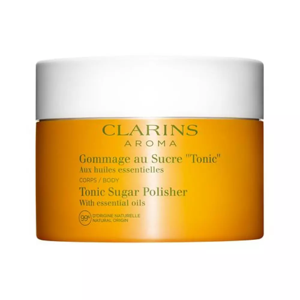 Clarins Aroma Tonic Sugar Polisher With Essential Oils   250 gr