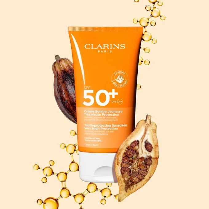 Clarins Youth-Protecting Sunscreen High Protection SPF50+Body   150 ml