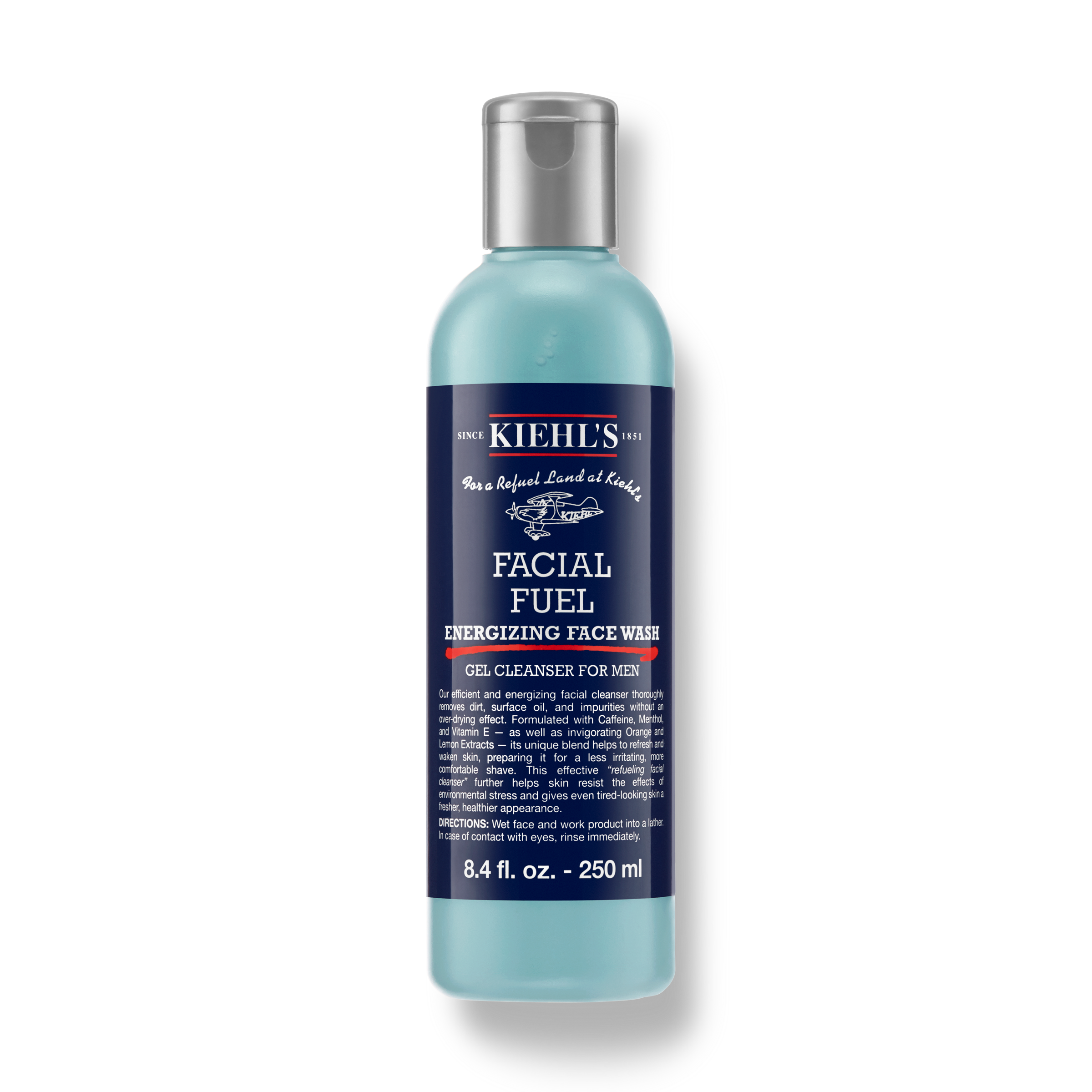 Kiehl's Men Facial Fuel Energizing Face Wash  250 ml