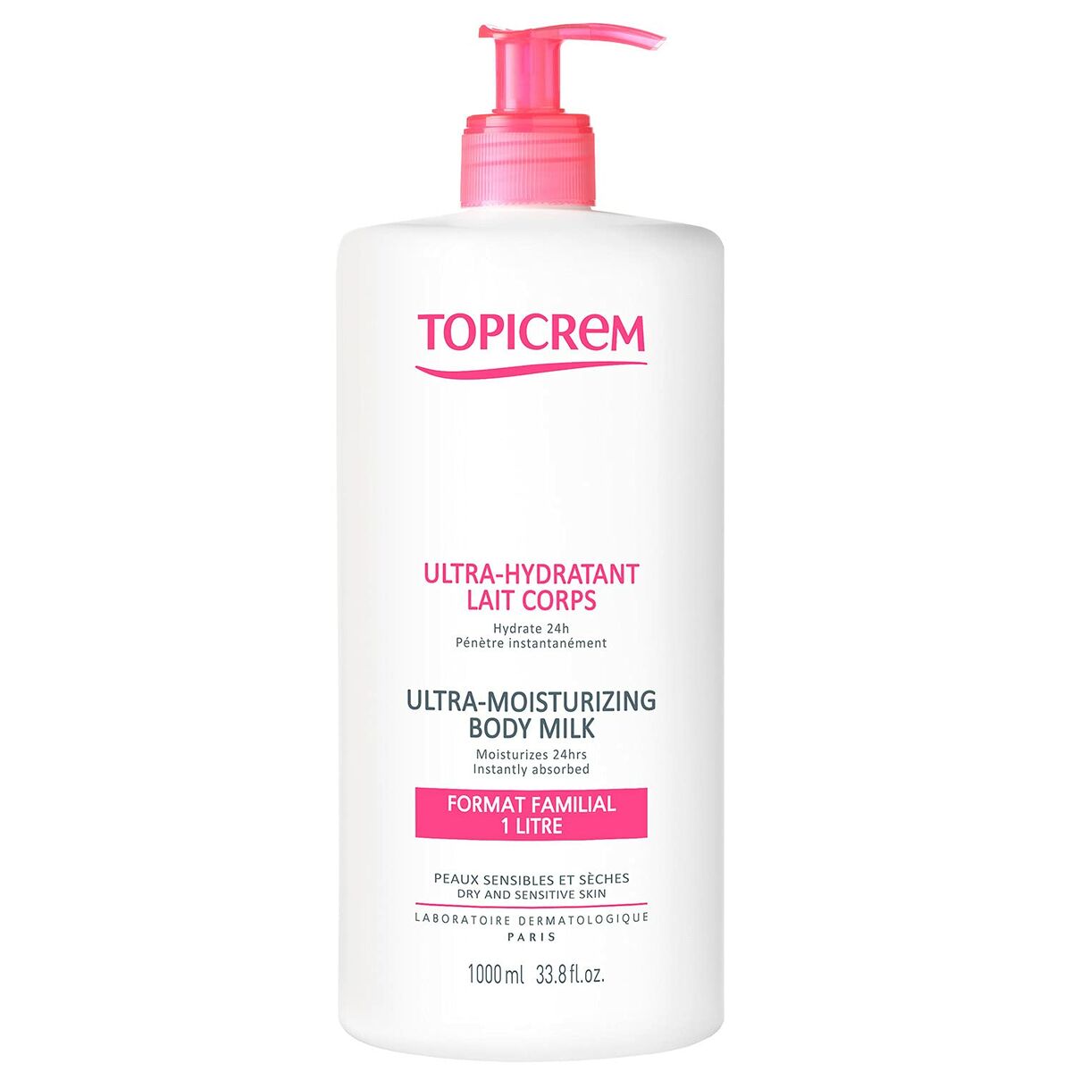 TOPICREM UH ultra-moisturizing body milk 1000 ml