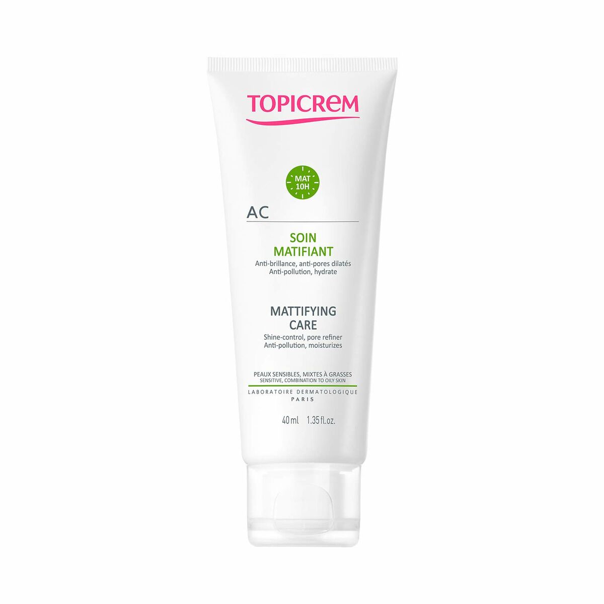 TOPICREM AC mattifying care cream gel 40 ml