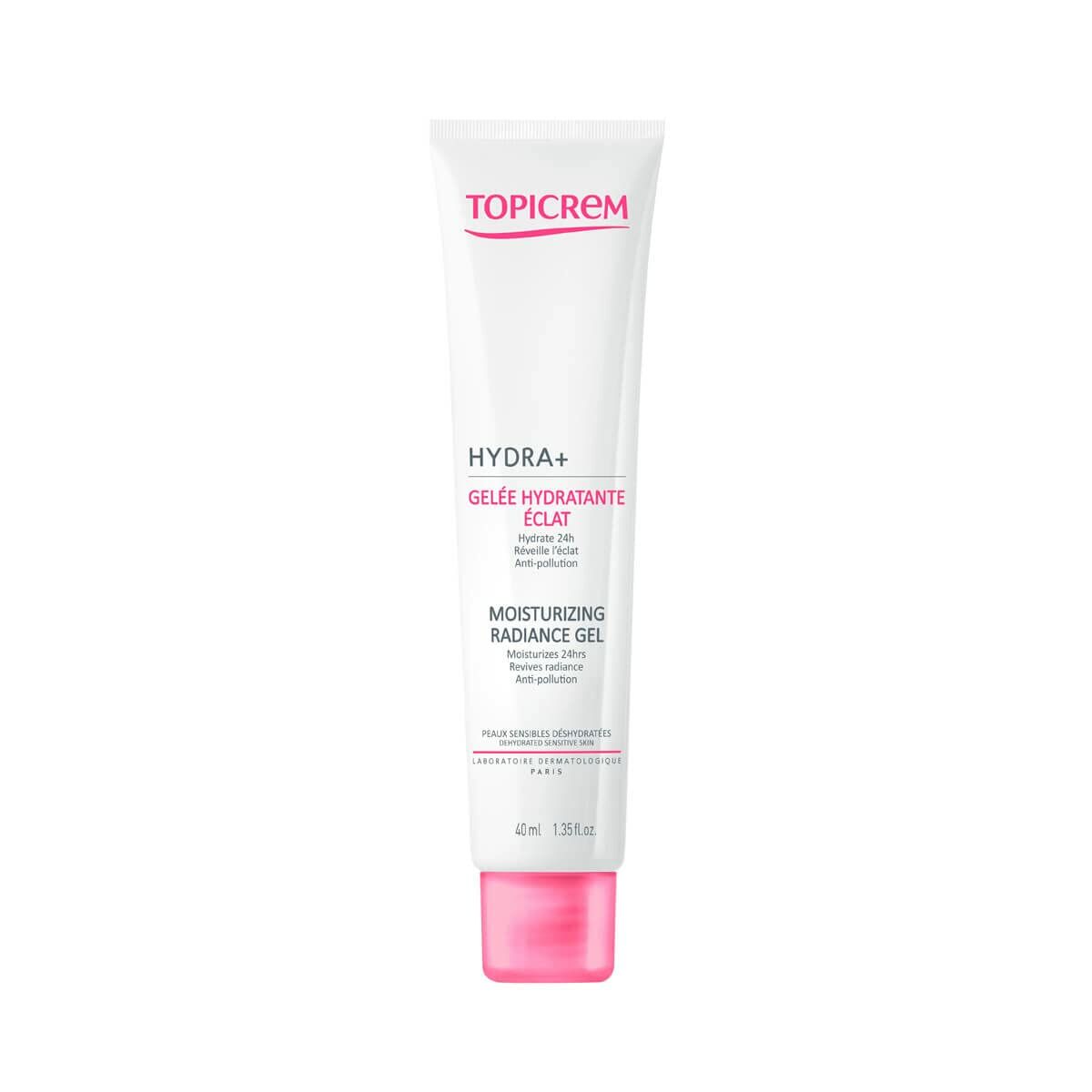 TOPICREM HYDRA+ illuminating moisturizing gel 40 ml