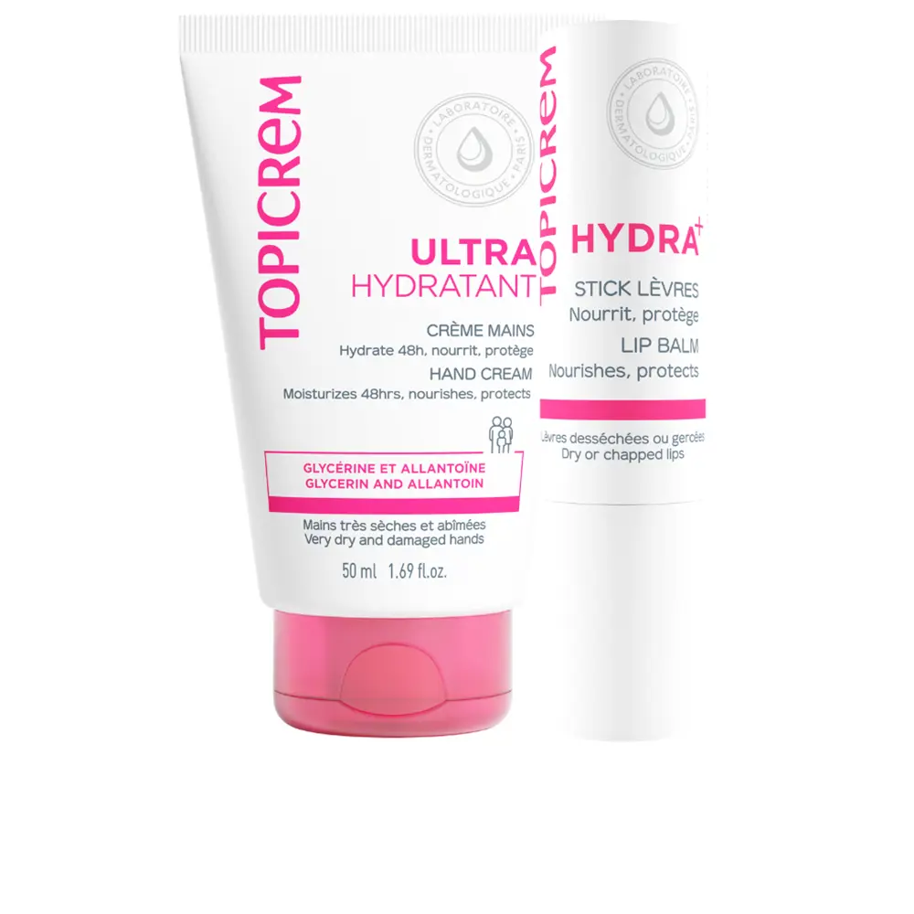 TOPICREM UH Hand cream 50ml + Lip balm 4g