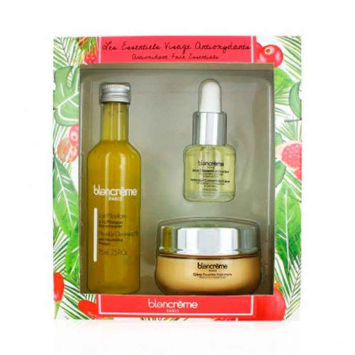 Blancreme Antioxidant Facial Trio Set Cream/Milk/Serum   set x 3 piece