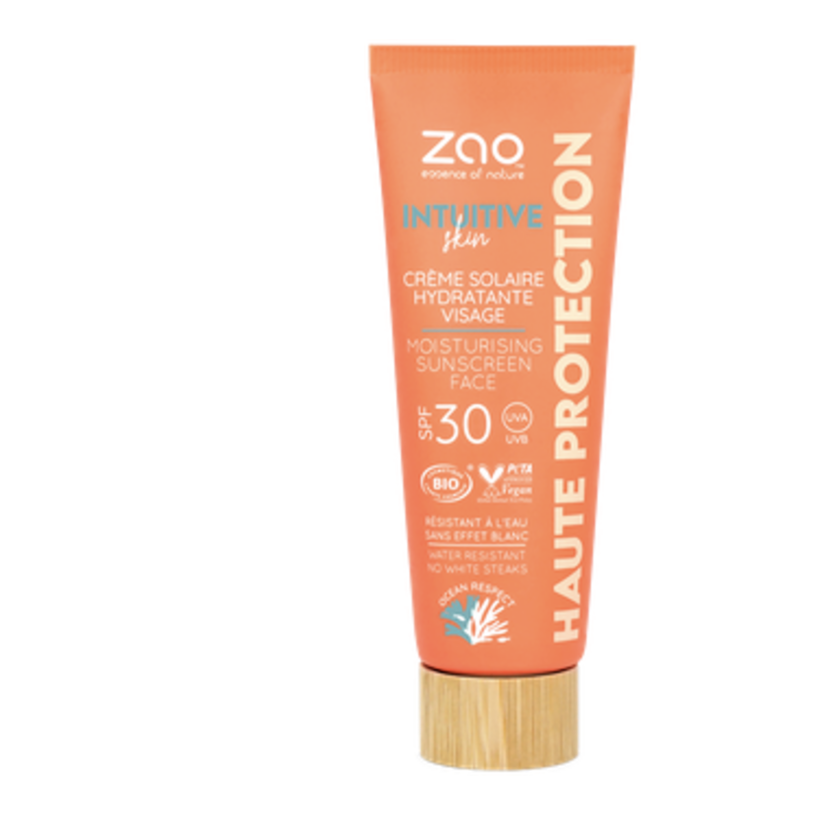 Zao Moisturizing Sun Cream SPF30   50 ml